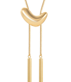 Подвеска Бегунок галочка в золоте 