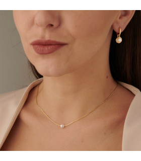 Подвеска с жемчугом в золоте