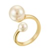 Кольцо с жемчугом в золоте Meduza Crystal