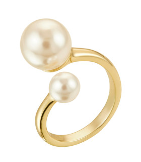 Кольцо с жемчугом в золоте