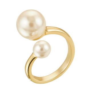 Кольцо с жемчугом в золоте
