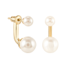 Серьги Диор с жемчугом Майорка в золоте