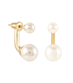 Серьги Диор с жемчугом Майорка в золоте