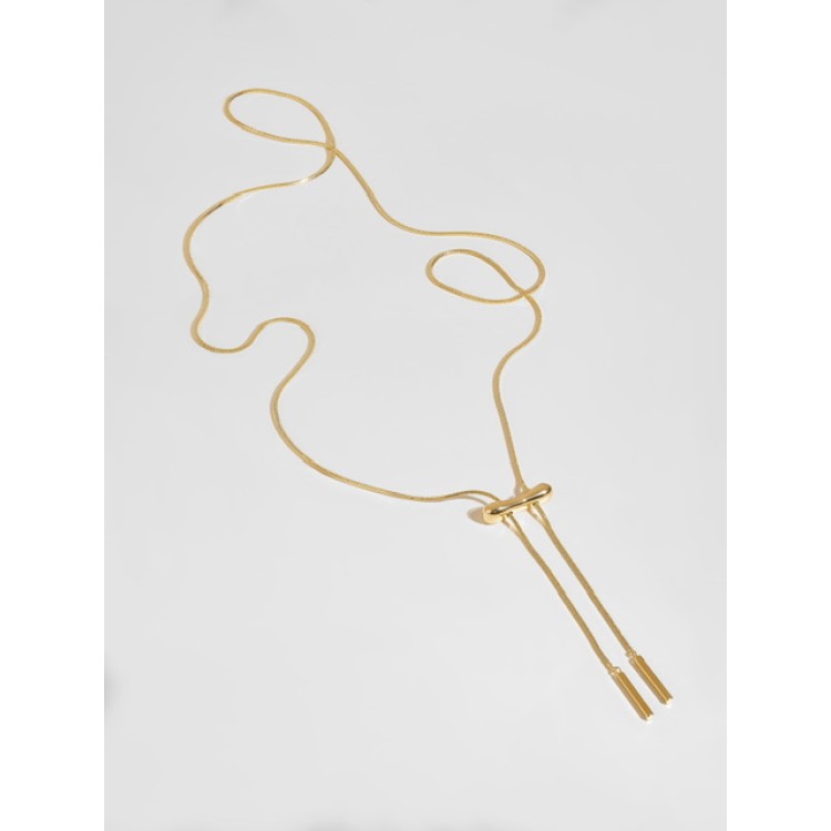 Подвеска Бегунок в золоте Meduza Crystal