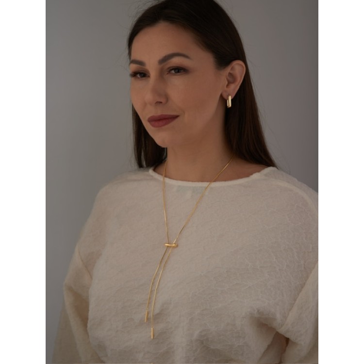 Подвеска Бегунок в золоте Meduza Crystal