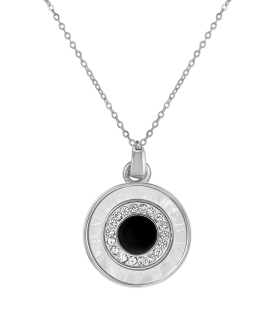 Подвеска Булгари серебристая 