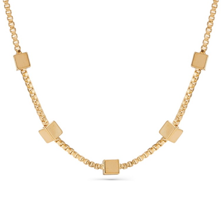 Подвеска Кубы в золоте Meduza Crystal