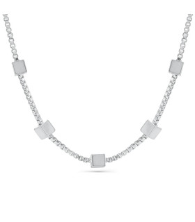 Подвеска Кубы в белом золоте 