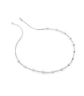 Подвеска Кубы в белом золоте 