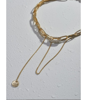 Колье Барселона в золоте