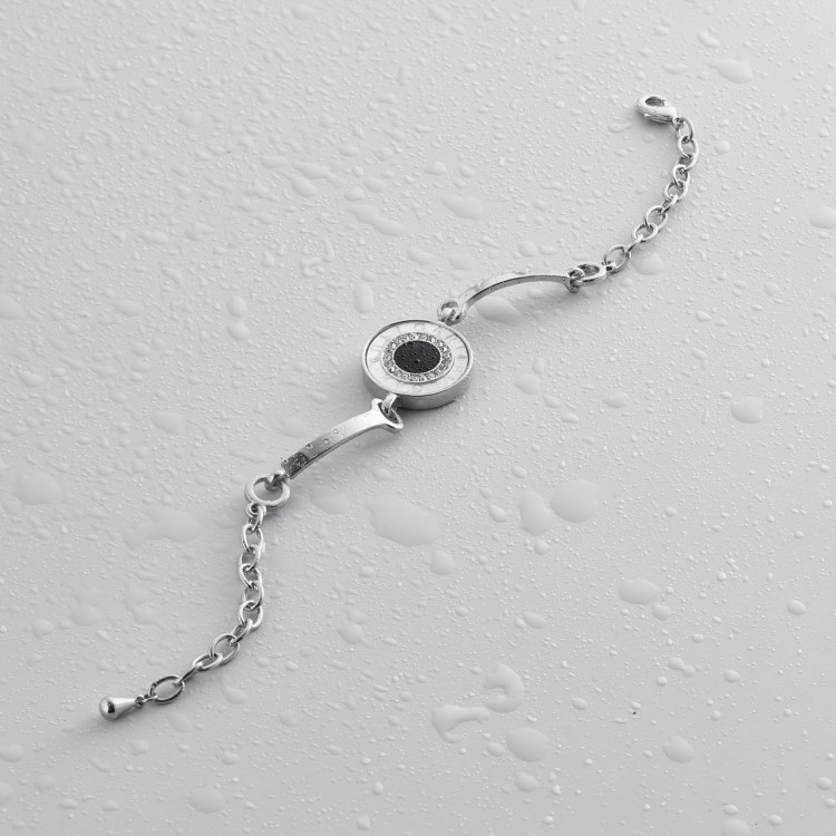 Браслет Булгари серебро Meduza Crystal