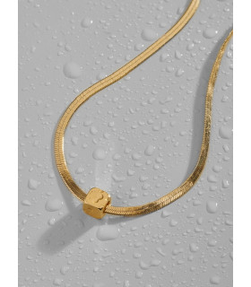 Подвеска куб в золоте