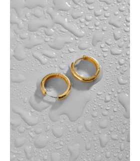 Серьги Кольца диаметр 1,6 см в золоте