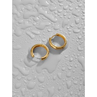 Серьги Кольца диаметр 1,6 см в золоте