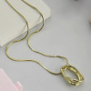 Подвеска узел в золоте Meduza Crystal