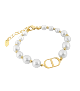 Браслет Диор с жемчугом Майорка в золоте