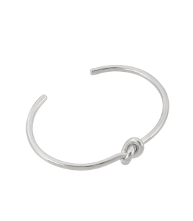 Браслет Узел серебристый