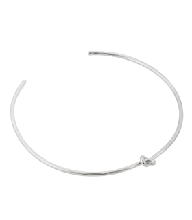 Чокер Узел в серебре