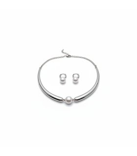 Чокер акцентный с жемчугом Майорка 