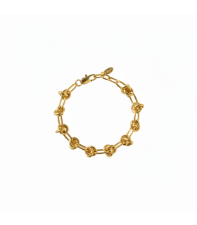 Браслет Крупная цепь в золоте