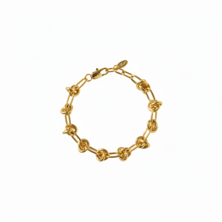 Браслет Крупная цепь в золоте