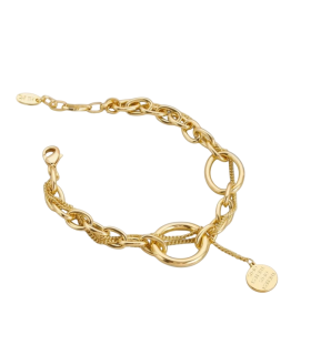 Браслет цепь в  золоте