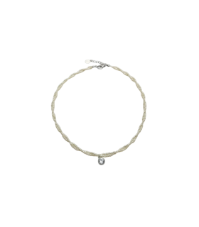 Колье двойное из мелкого жемчуга