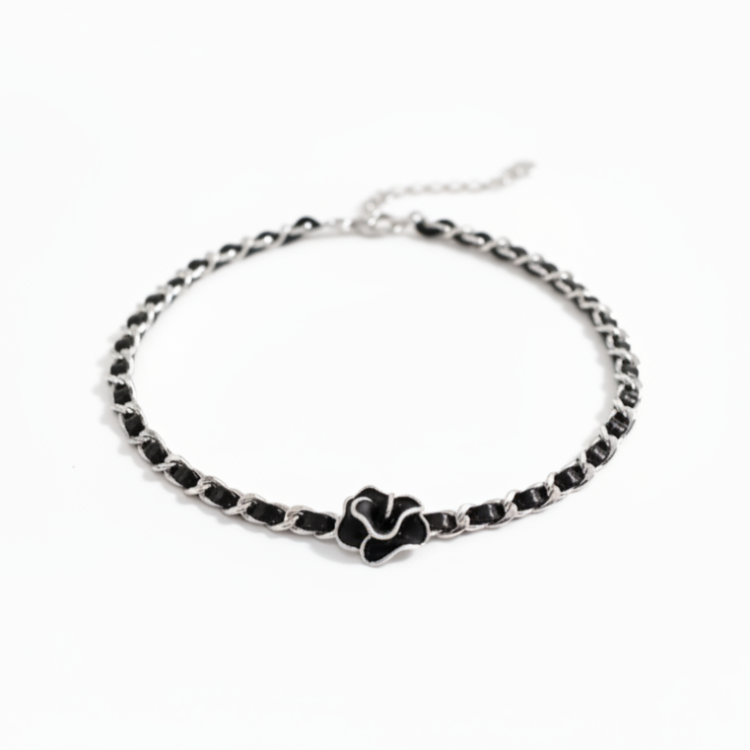 Подвеска Цветок в серебре Meduza Crystal