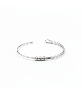 Чокер Aida в серебре на жестокой основе 