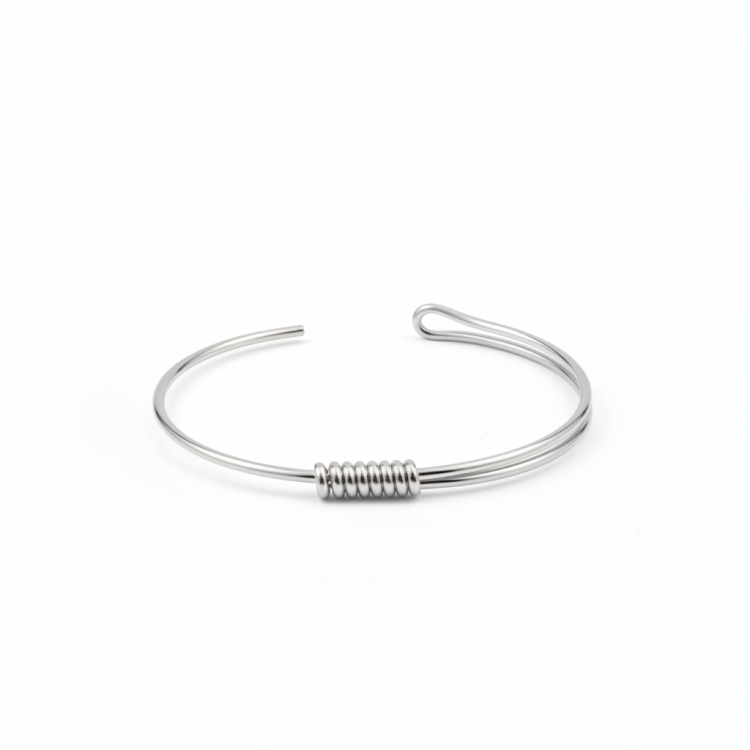 Чокер Aida в серебре на жестокой основе Meduza Crystal