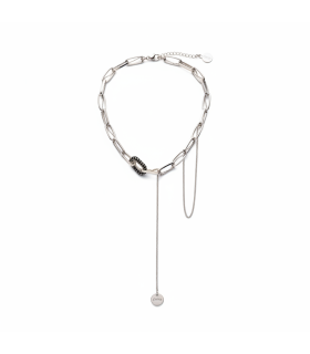 Колье Барселона в кофейном цвете