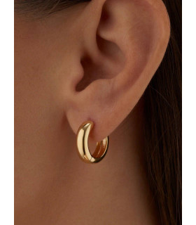 Серьги Кольца в золоте