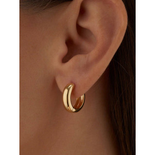 Серьги Кольца в золоте